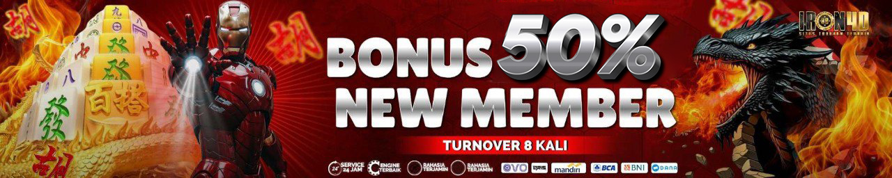 WELCOME BONUS New Member 100% khusus SLOT GAME